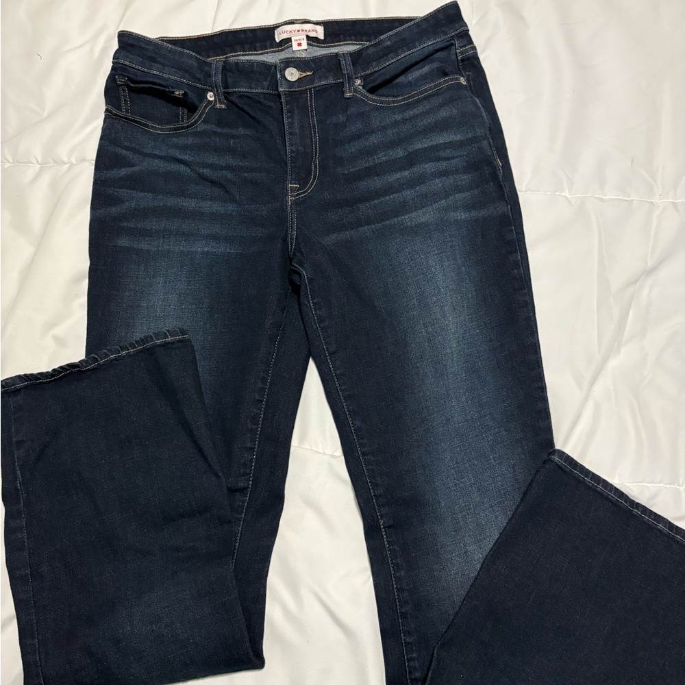Lucky Brand Blue Straight Leg Jeans Classic Style